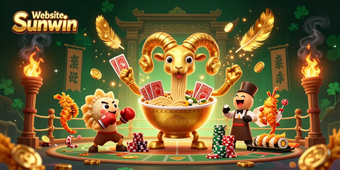 Engage in thrilling gameplay at Website Sunwin with vibrant characters and dynamic casino elements.