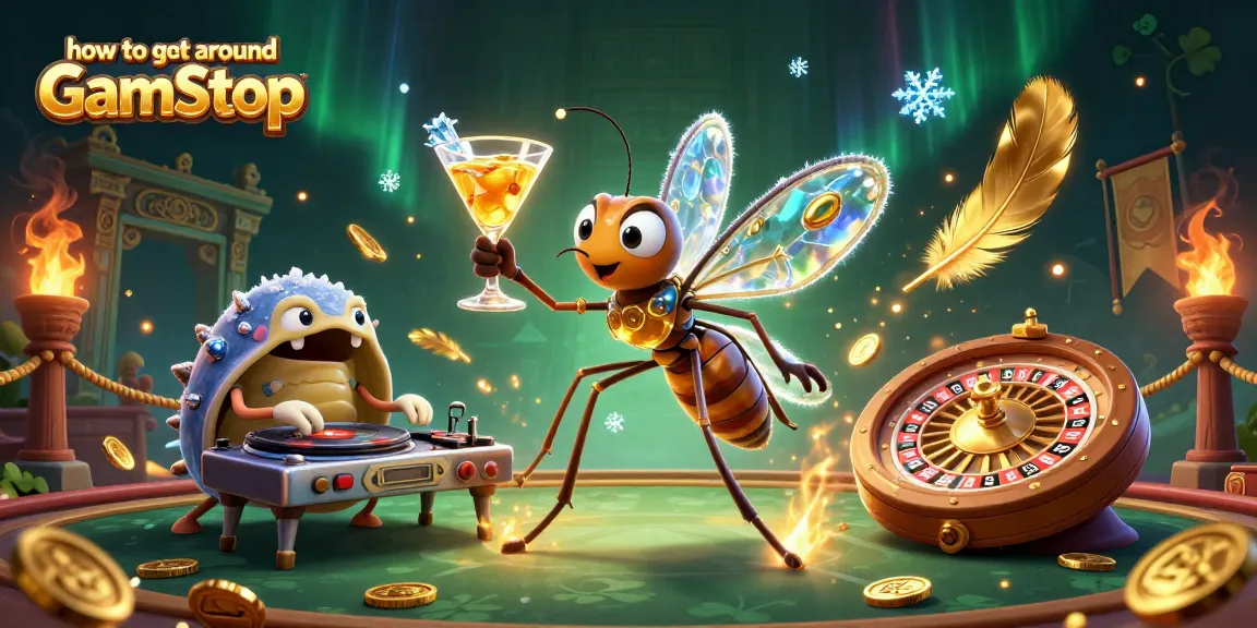Experience how to get around GamStop with vibrant casino mascot action and dynamic gaming elements.